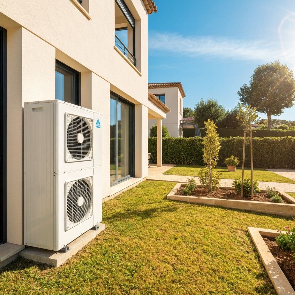 Installation PAC air/eau et Gainable